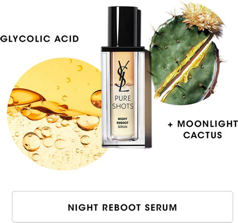 ysl serum night reboot|YSL night reboot serum review.